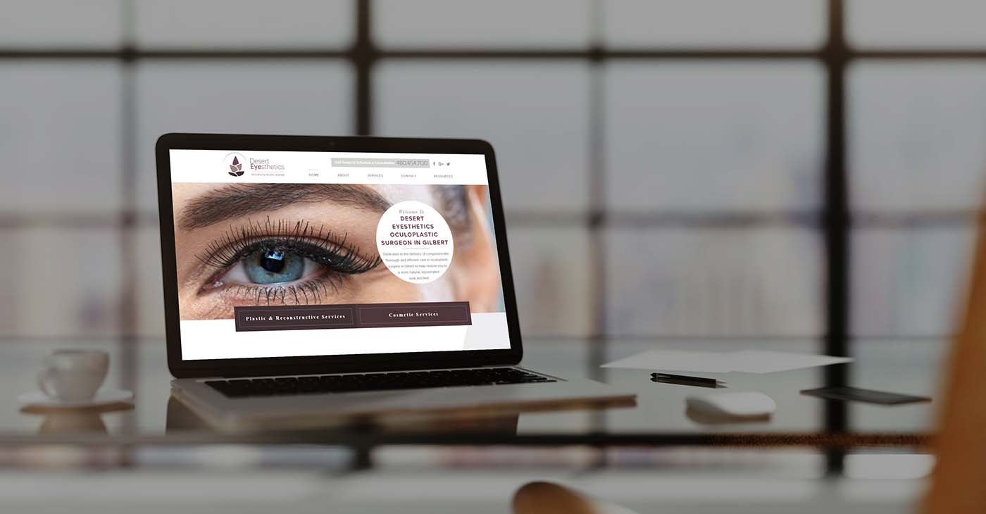 Desert Eyesthetics graphic design by Affordable Image